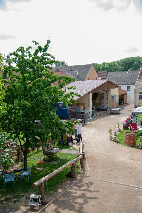 Ranchzimmer Am Hippo-Campus Reit- Und Therapiezentrum Deutsch Haslau Eksteriør billede